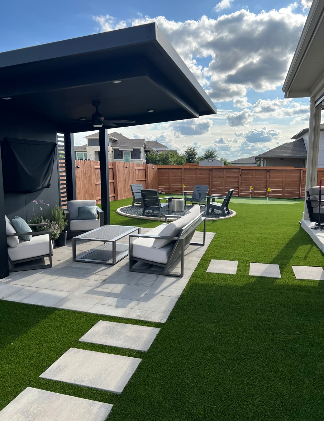 EZ Par Outdoor outdoor living project