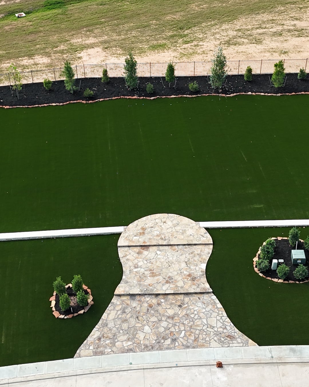 Completed EZ Par Outdoor landscape transformation