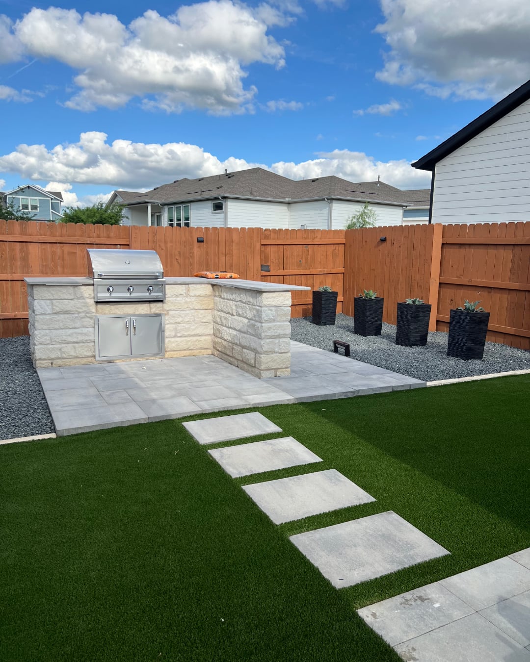EZ Par Outdoor landscape design project